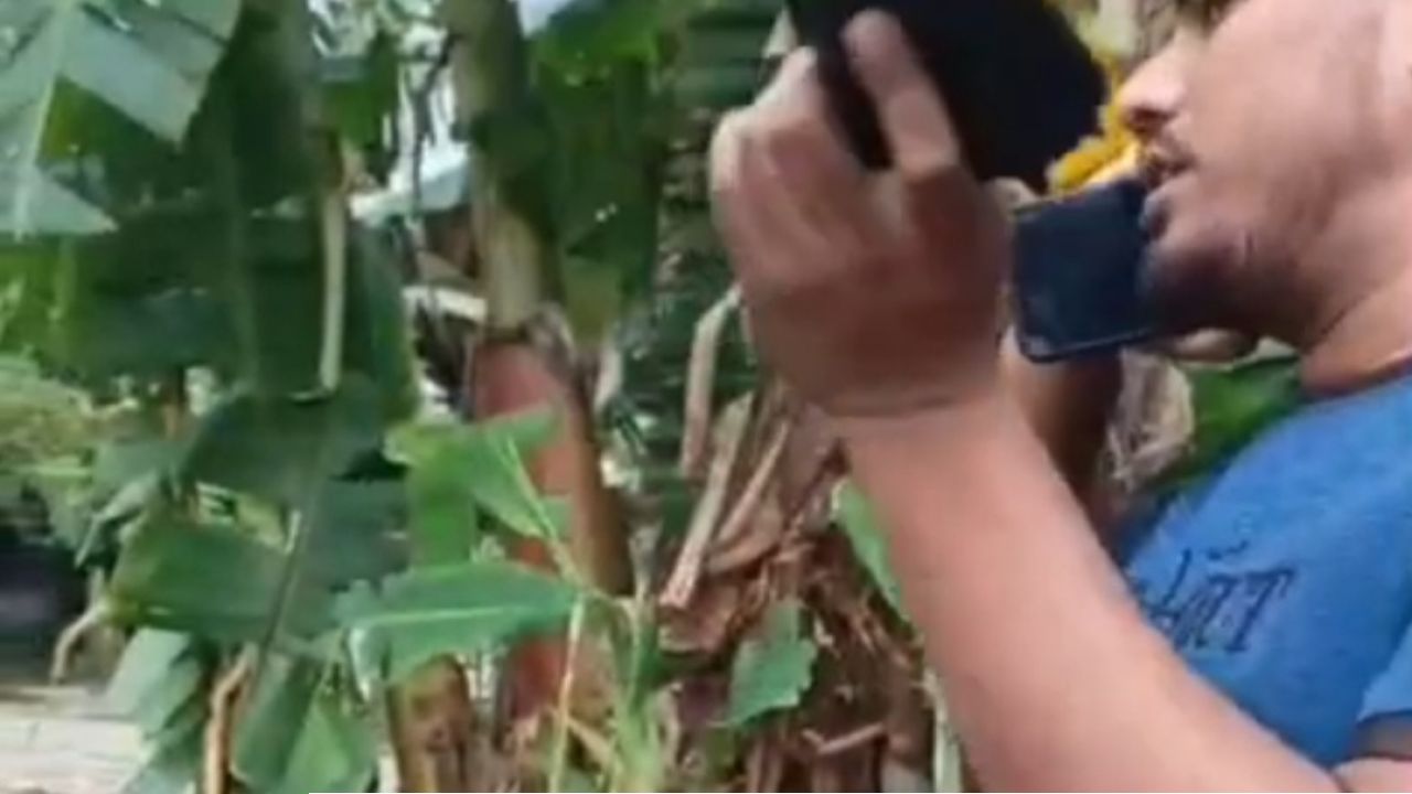 ভাইরাল ভিডিওতে অস্ত্রসদৃশ বস্তু, শান্তকে খুঁজছে পুলিশ